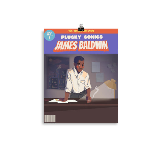 James Baldwin Poster