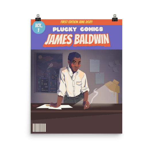 James Baldwin Poster