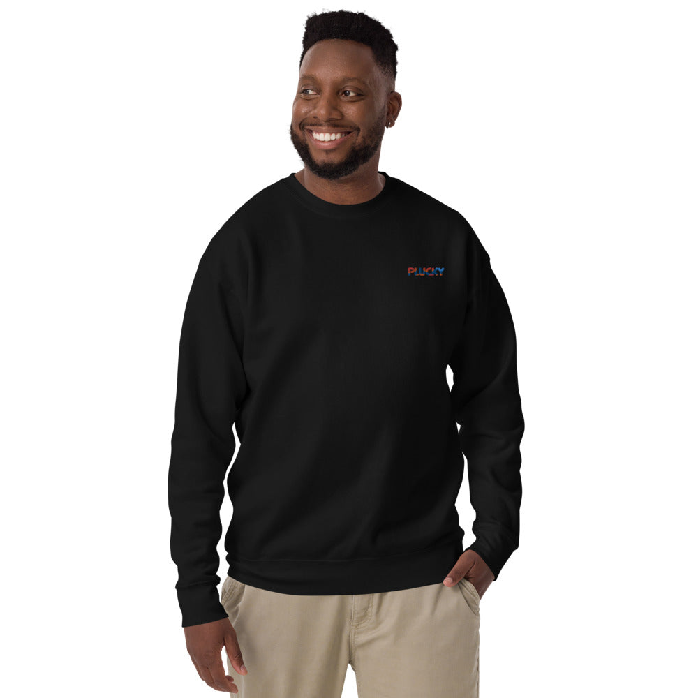 Plucky Embroidered Sweatshirt