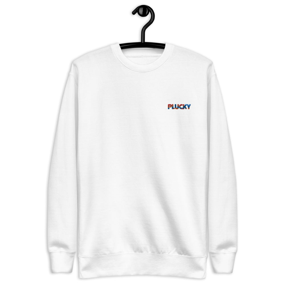 Plucky Embroidered Sweatshirt