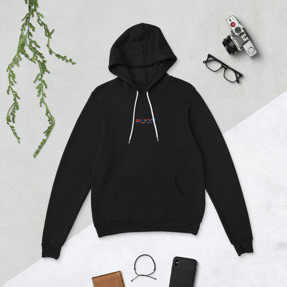 Plucky Embroidered Hoodie