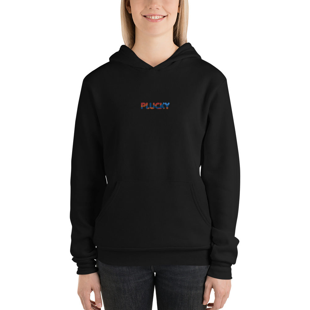 Plucky Embroidered Hoodie