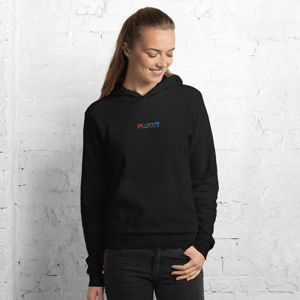 Plucky Embroidered Hoodie
