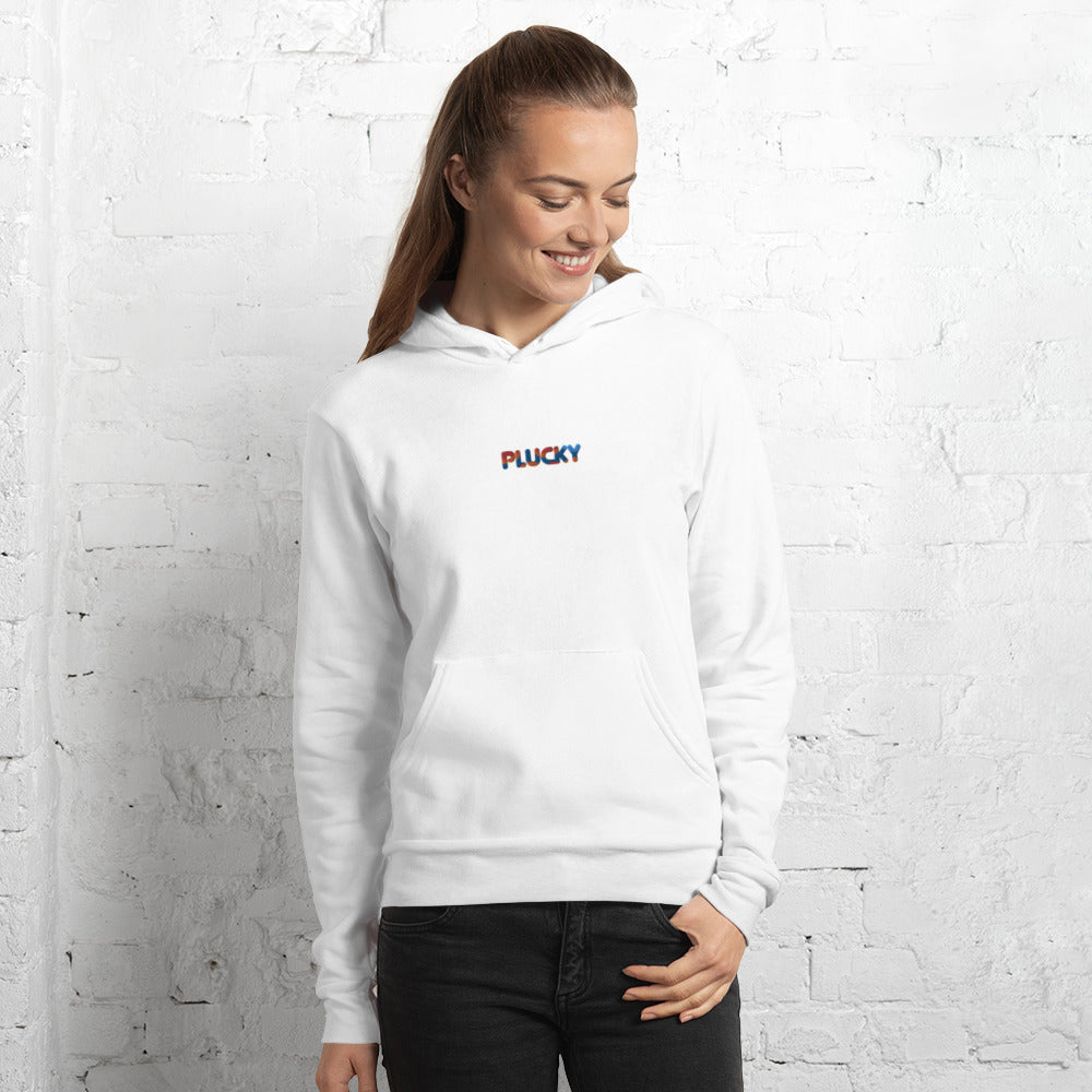 Plucky Embroidered Hoodie