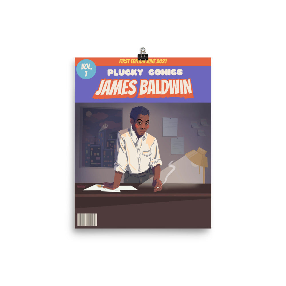 James Baldwin Poster